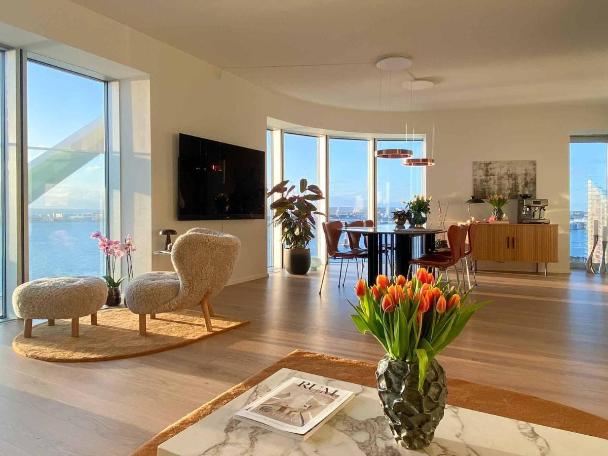Amazing Sea View Apartment Орхус Екстер'єр фото