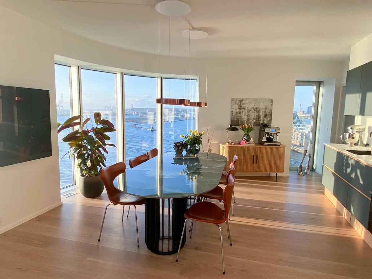 Amazing Sea View Apartment Орхус Екстер'єр фото